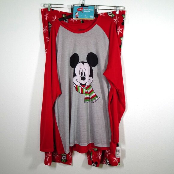 Disney Other - Disney Mickey Mouse Pajamas Set Women's Plus Size 3X Mickey & Minnie Mouse
